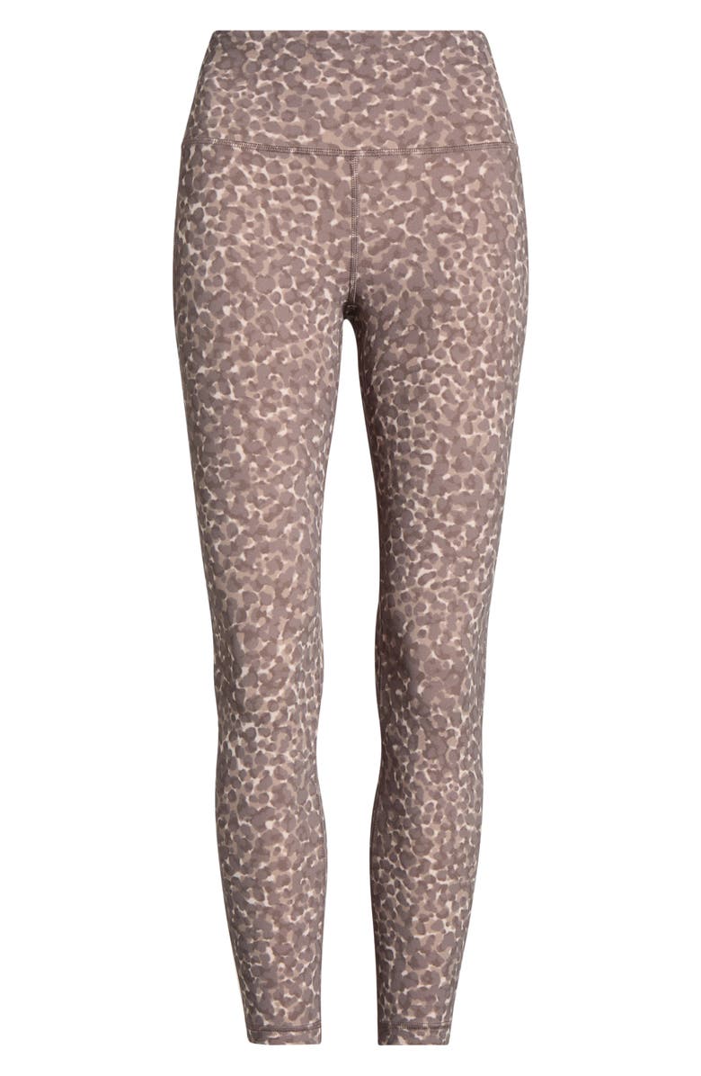 Sweaty Betty Ultimate Studio Pocket Leggings, Main, color, Beige Offbeat Animal Print