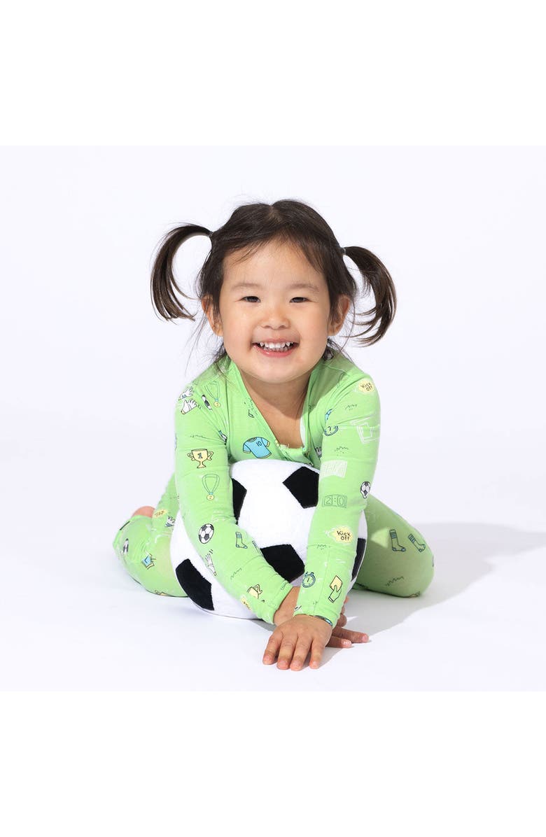 Bellabu Bear Baby Soccer Convertible Footie, Alternate, color, Soccer