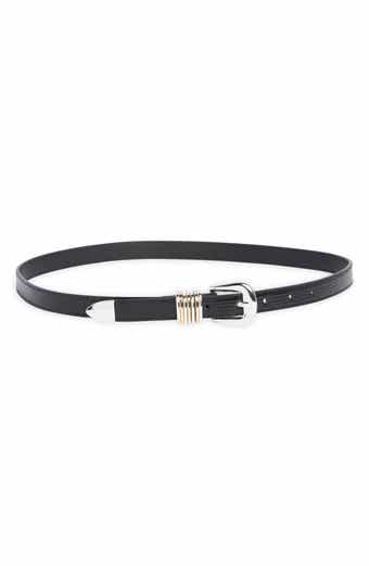 Croc Embossed Belt