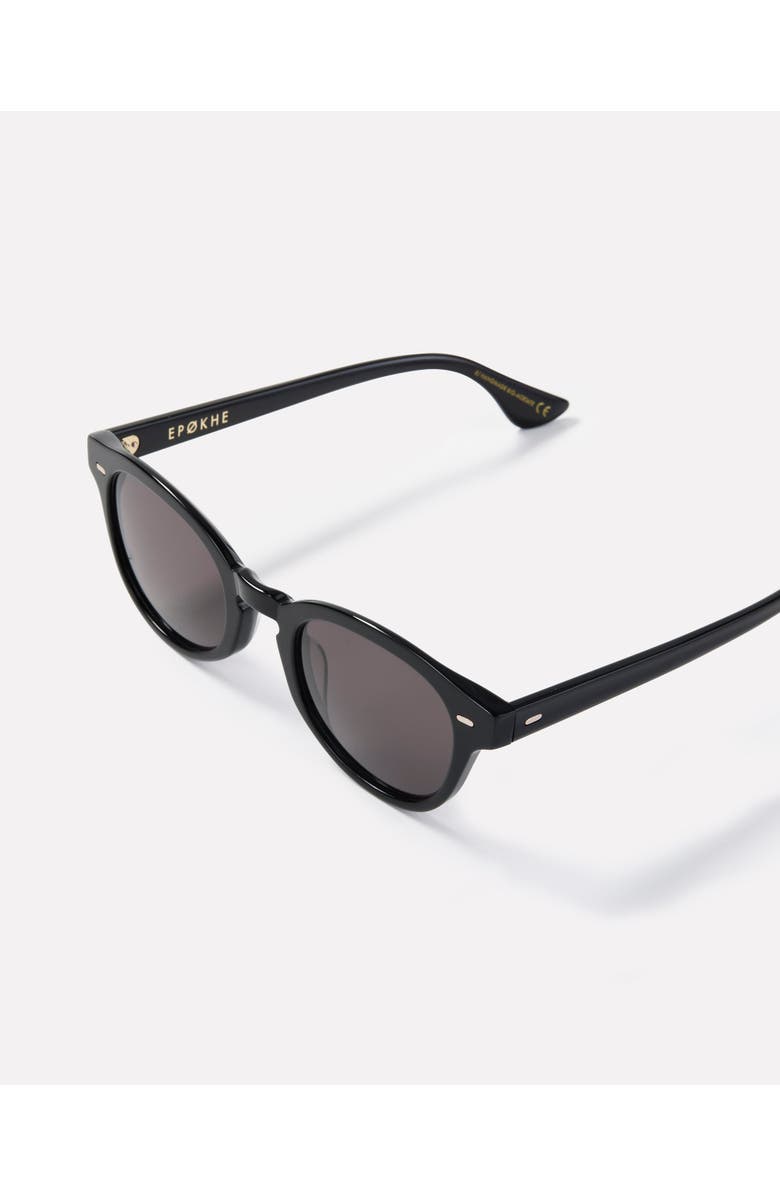 Epokhe Coil Sunglasses, Alternate, color, Black