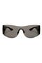 Wrap It Up 141mm Rimless Shield Sunglasses