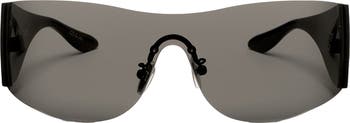 Wrap It Up 141mm Rimless Shield Sunglasses