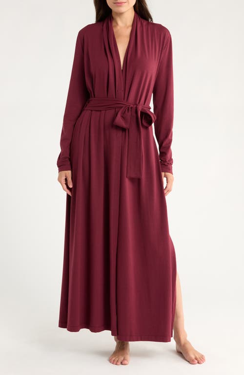 Lunya Slumberknit™ Maxi Robe In Brown