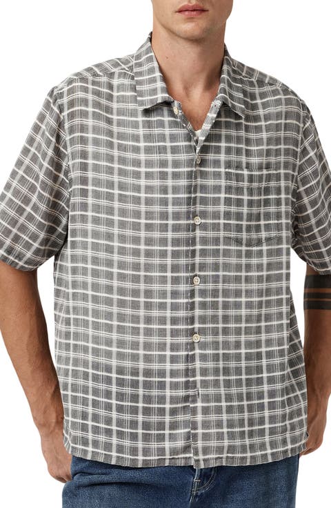 Sandy Cotton Button-Up Shirt