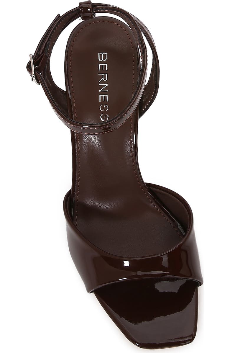 BERNESS Ankle Strap Sandal, Alternate, color, Coffee