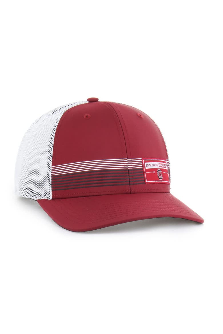 Men's '47  Garnet South Carolina Gamecocks Rangefinder brrr Trucker Adjustable Hat, Alternate, color, Garnet