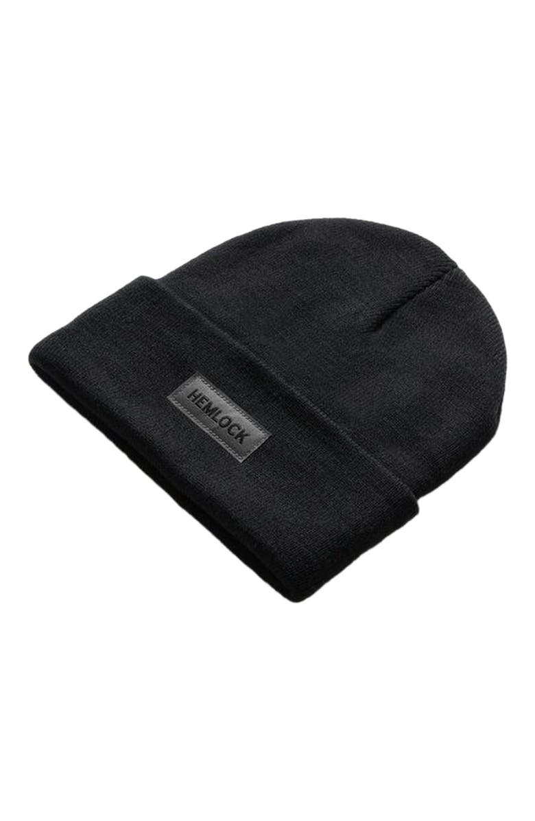 Hemlock Beacon Beanie, Alternate, color, Black