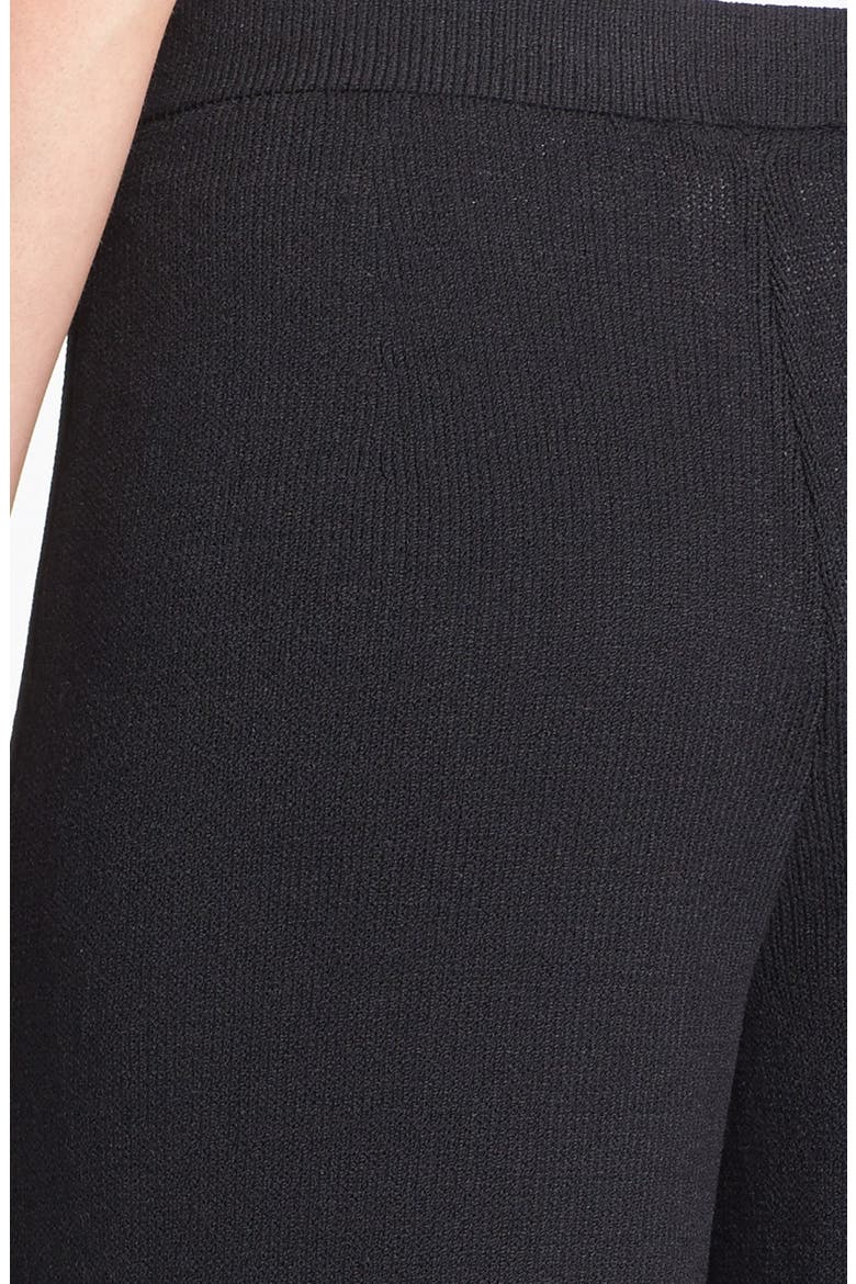 Santana Knit Stove Pants, Alternate, color, CAVIAR