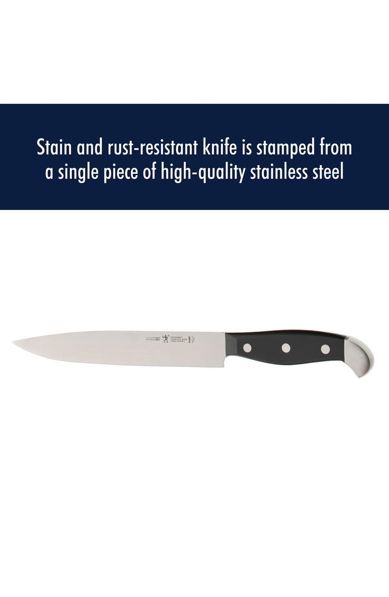 HENCKELS CUTLERY Statement 2-Piece Carving Knife Set, Alternate, color, Black