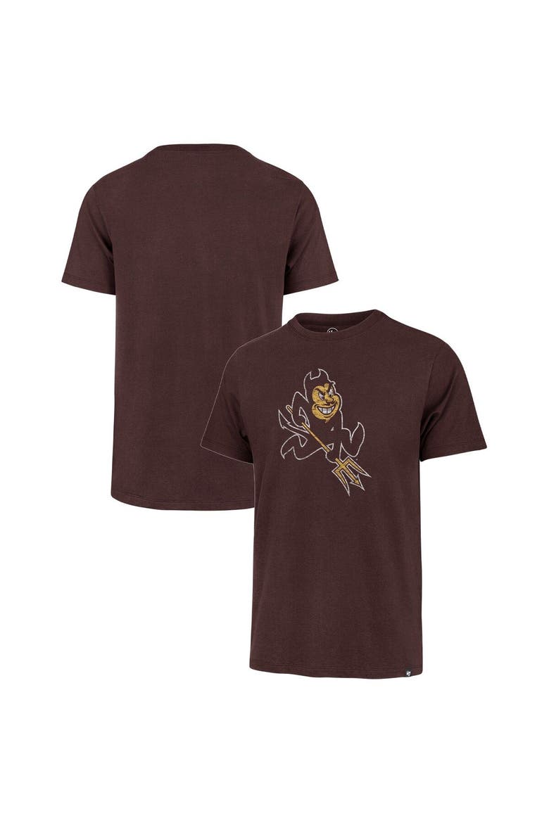 Men's '47 Maroon Arizona State Sun Devils Premier Franklin T-Shirt, Main, color, Maroon