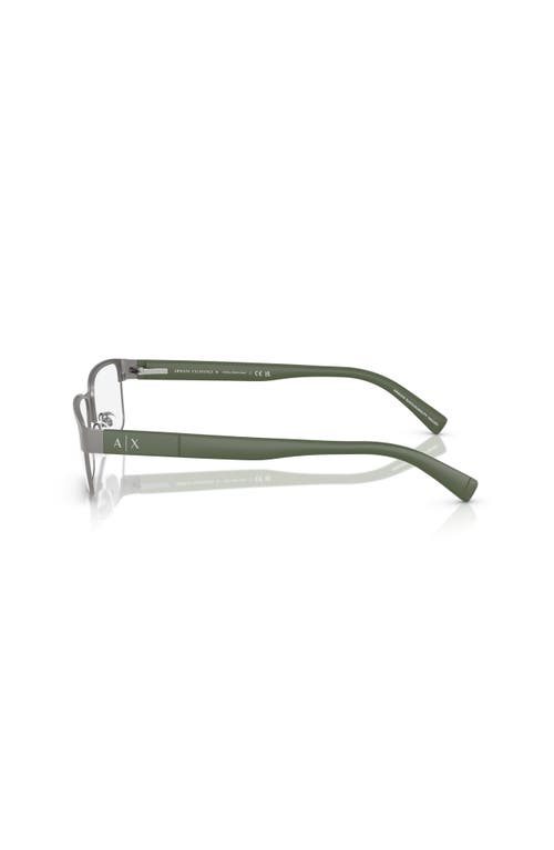 Armani Exchange 54mm Rectangle Optical Glasses In Multi