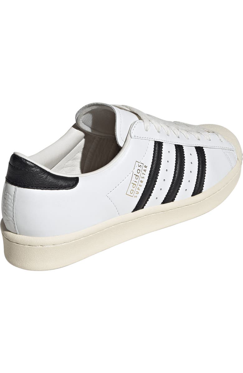 adidas Gender Inclusive Superstar Vintage Sneaker, Alternate, color, White/ Black/ Cream White