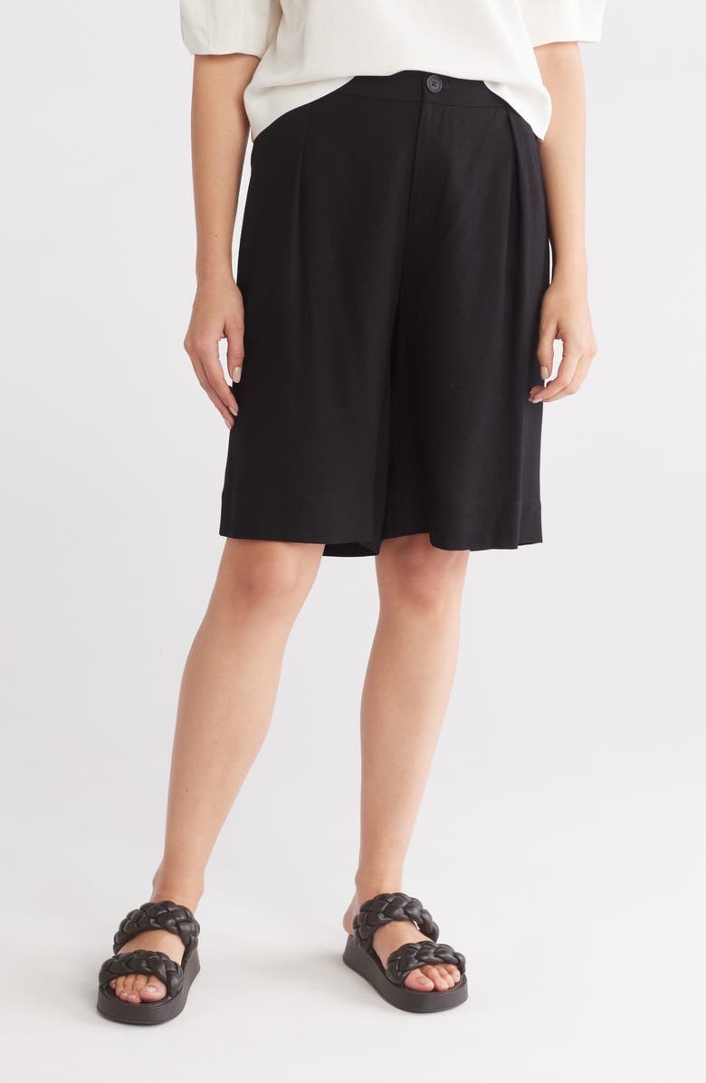 Gemma + Jane Bermuda Shorts, Main, color, Black