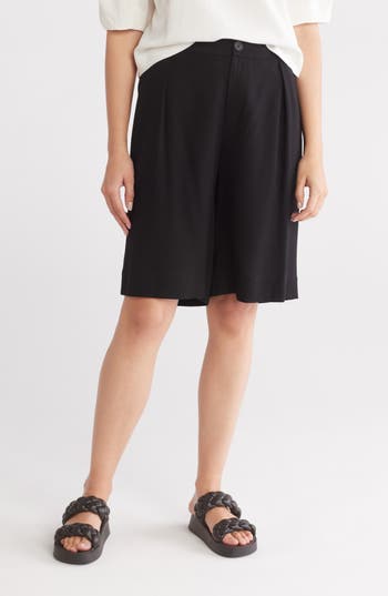Gemma + Jane Bermuda Shorts In Black