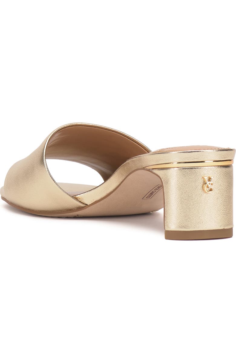 Vince Camuto Linanna Slide Sandal, Alternate, color, Egyptian Gold Metallic