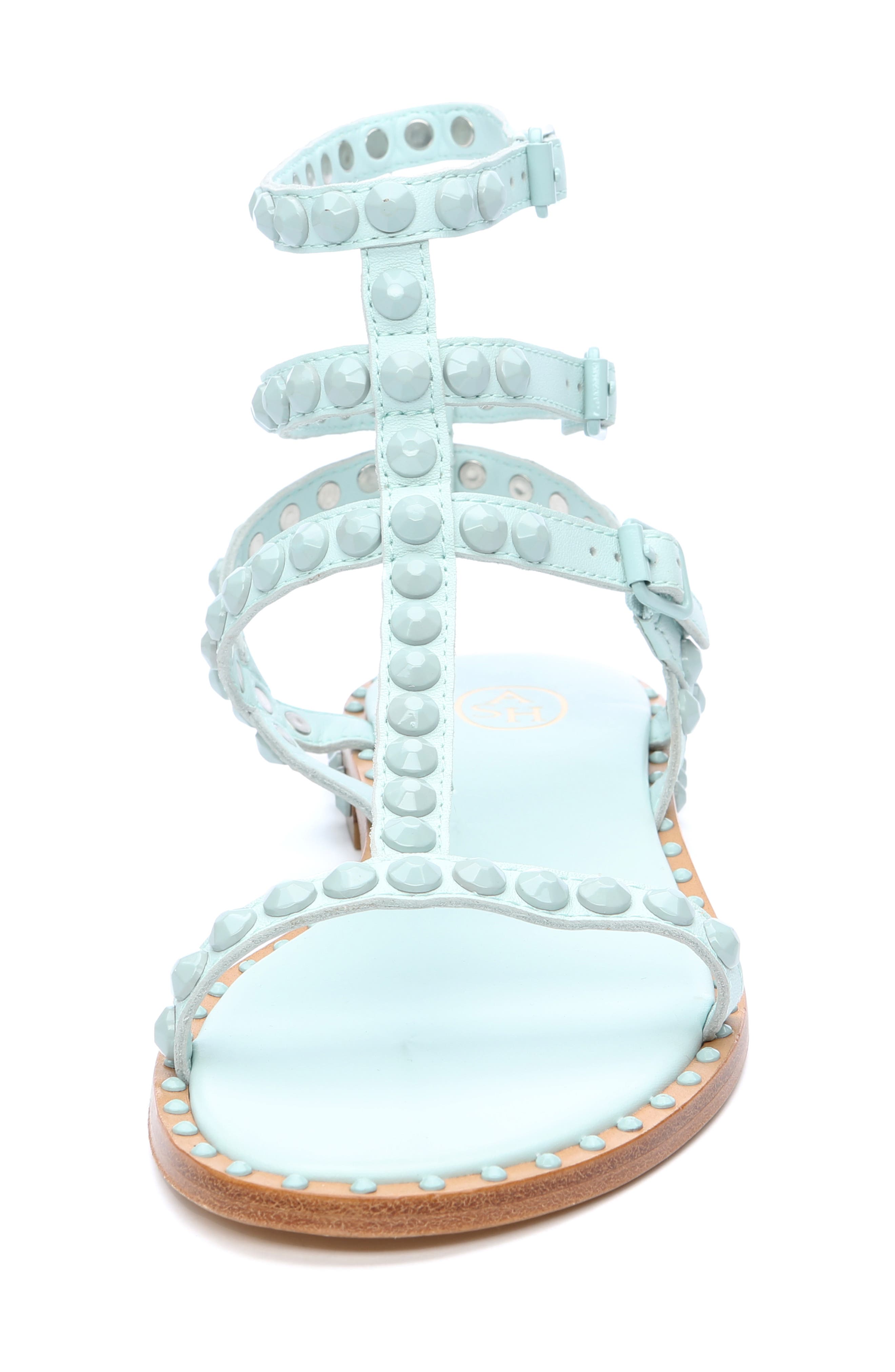 Ash Play Bis Sandal, Alternate, color, Misty Blue