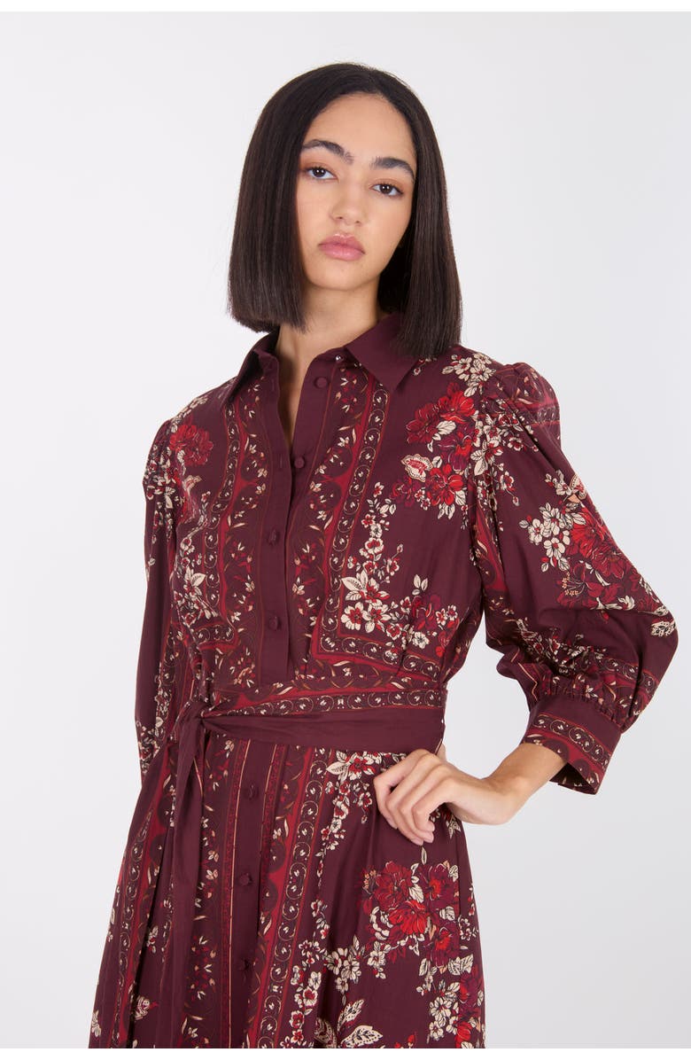 Super Natural by Secret Mission Blaine Dress, Alternate, color, Mixed Red Floral
