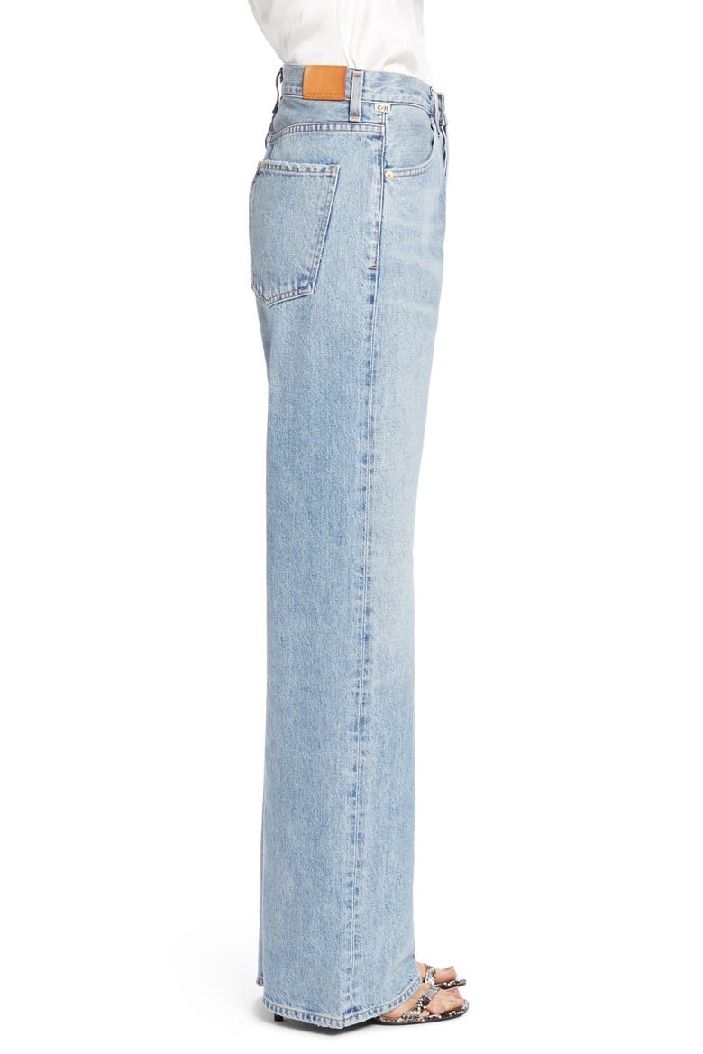 Annina High Waist Trouser Jeans, Alternate, color, BLUE MIRAGE