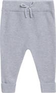 QUINCY MAE Kids' Heathered Organic Cotton Knit Pants