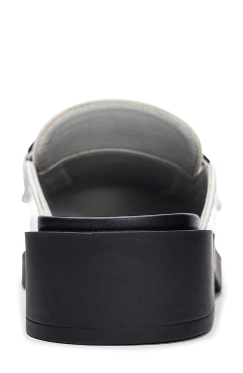 Chinese Laundry Paris Loafer Mule In White