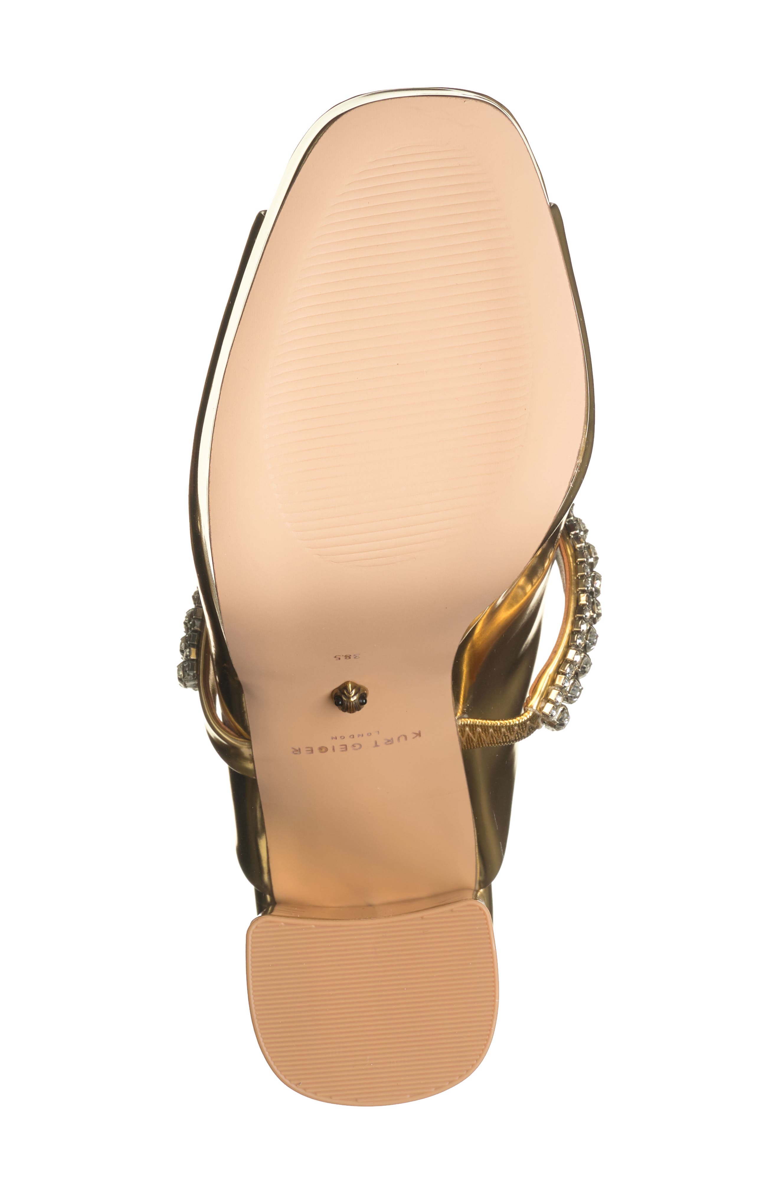 Kurt Geiger London Duke Platform Peep Toe Mule, Alternate, color, 