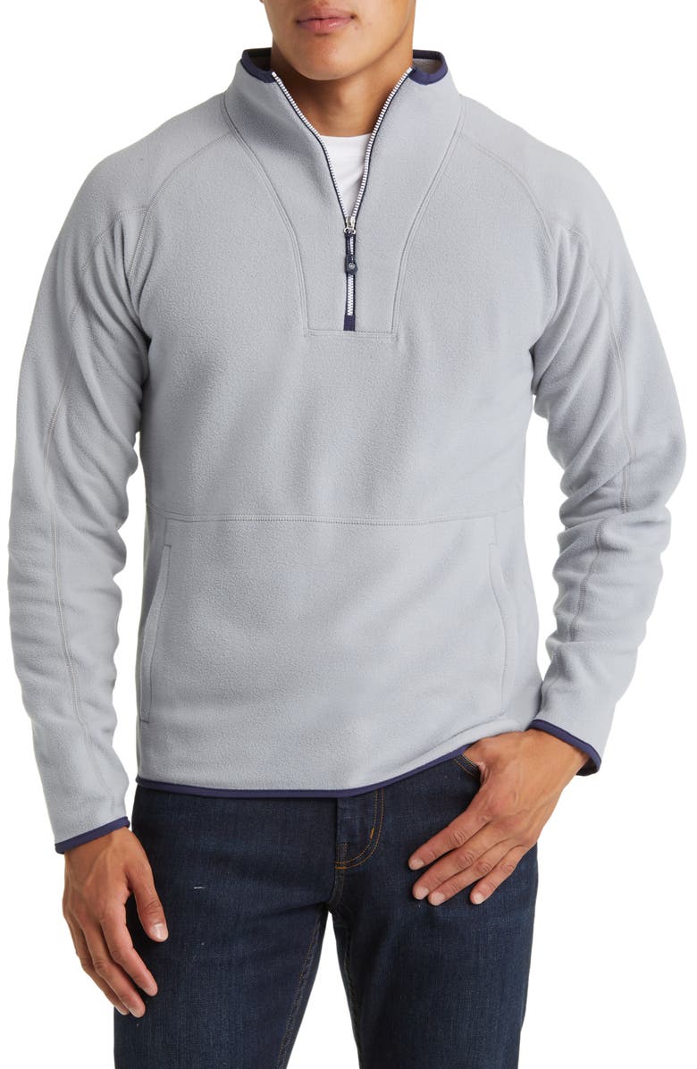 Peter Millar Thermal Flow Microfleece Half Zip Pullover, Main, color, 