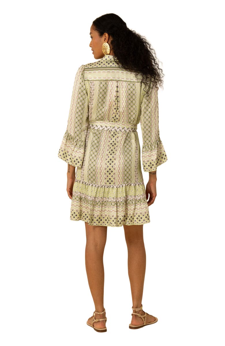 Hale Bob Julieta Charmeuse Dress, Alternate, color, 