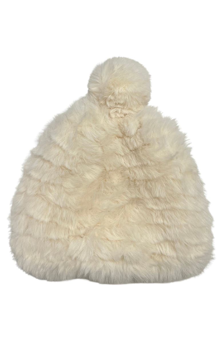 MARCUS ADLER Faux Fur Pom Beanie, Main, color,