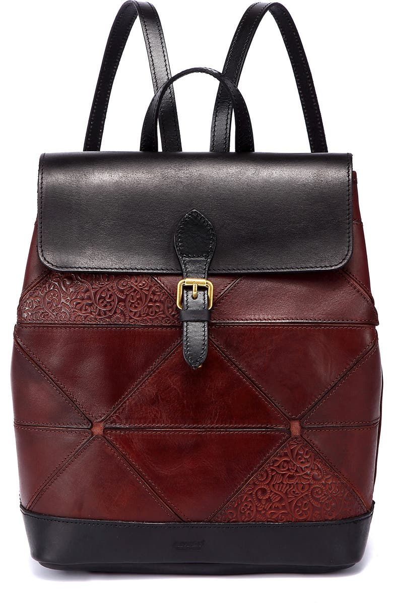 OLD TREND Prism Leather Backpack, Main, color,
