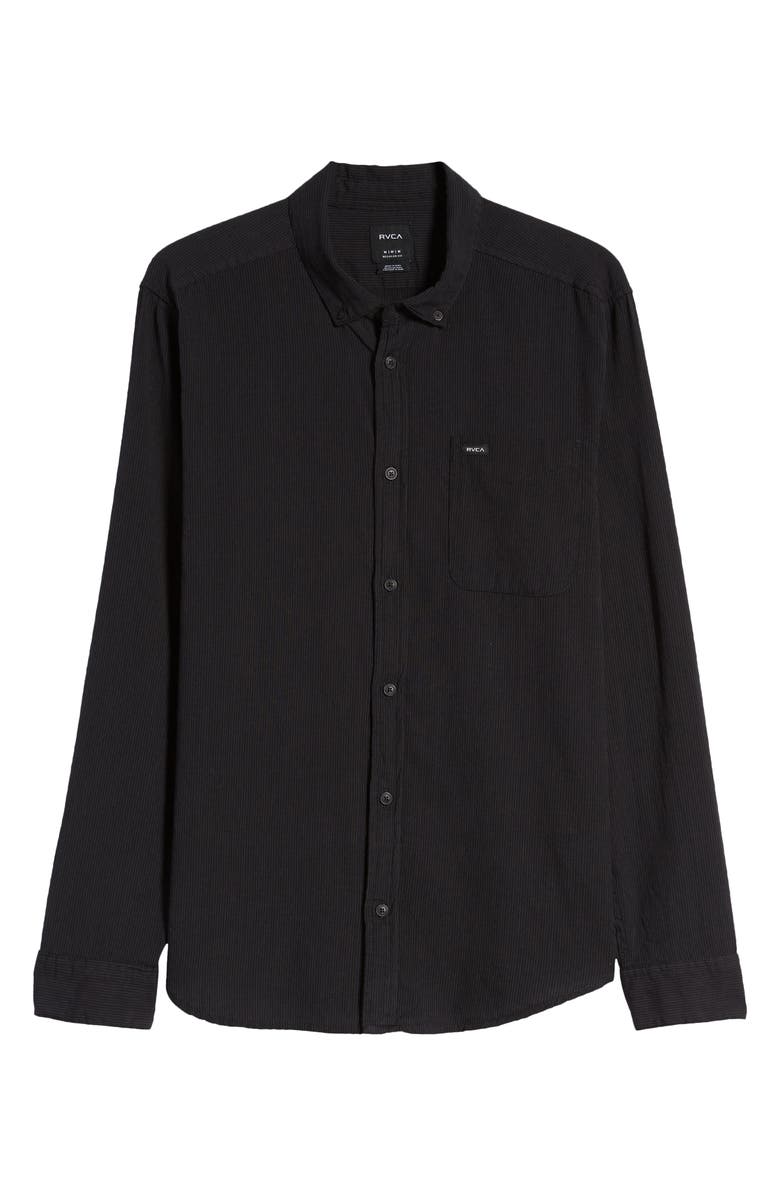 RVCA Endless Seersucker Button-Up Shirt, Alternate, color, 