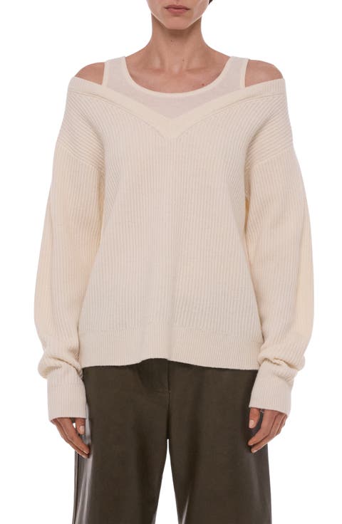 Double Layer Wool Sweater
