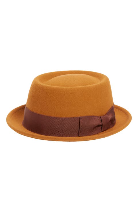 Darron Wool Felt Pork Pie Hat