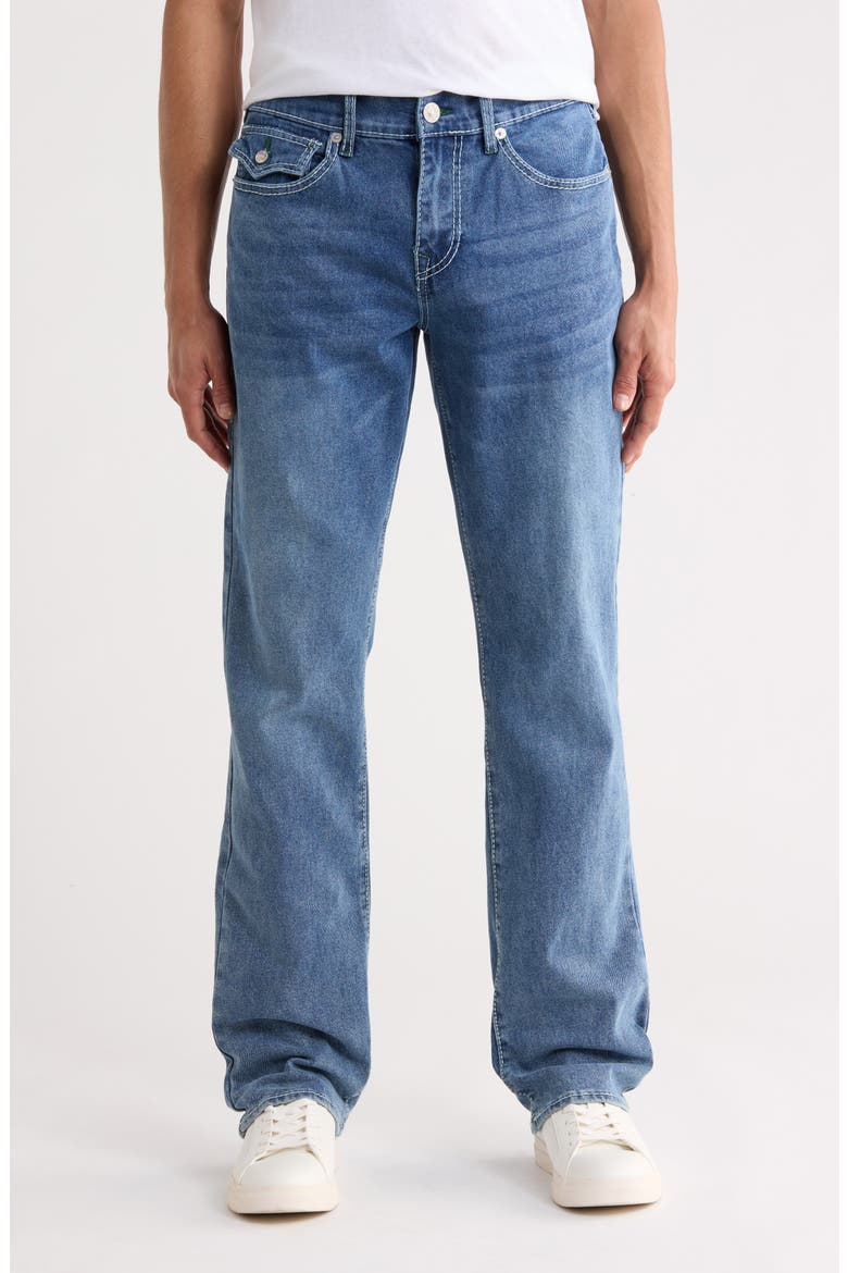 Ricky Big T Flap Straight Jeans, Main, color, LIGHT PACIFIC