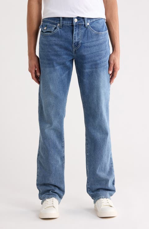 Ricky Big T Flap Straight Jeans (Light Pacific)