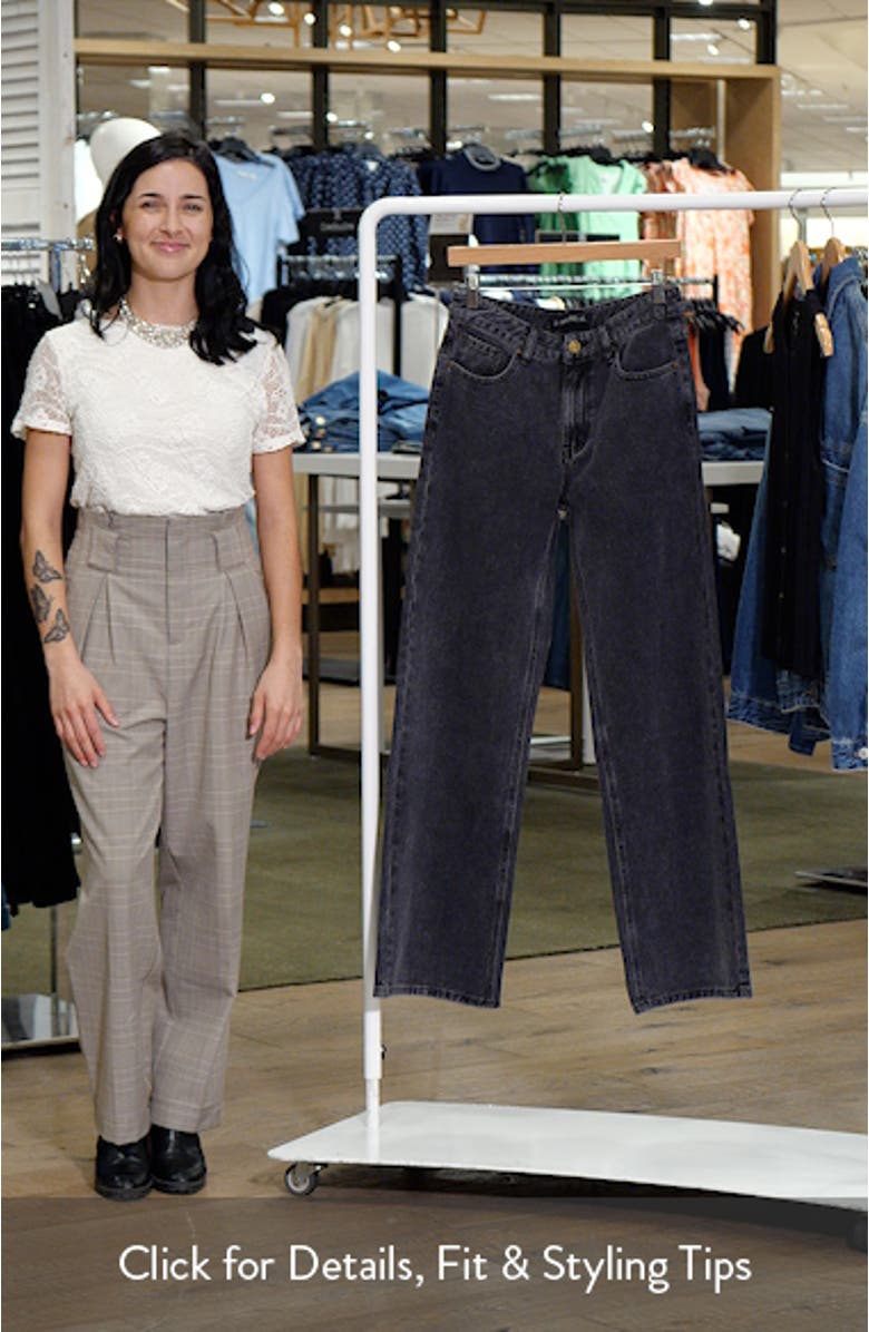 Rising Wide Leg Jeans, sales video thumbnail