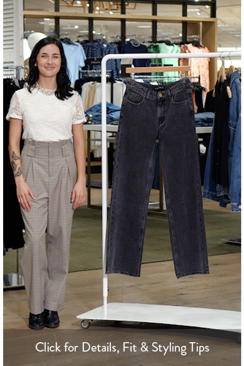 Rising Wide Leg Jeans video