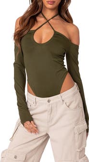 EDIKTED Taurus Strappy Bodysuit