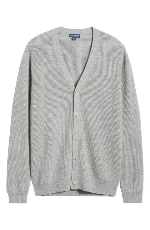 Alpine Wool & Cashmere Rib Cardigan