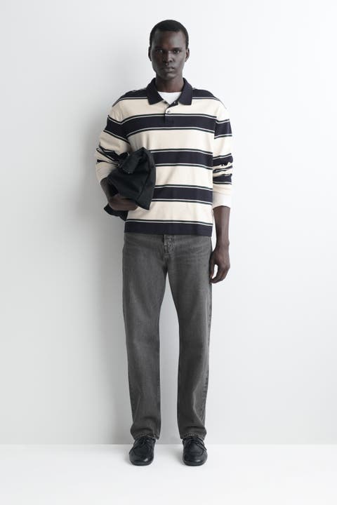 Signature Regular-Fit Straight-Leg Jeans