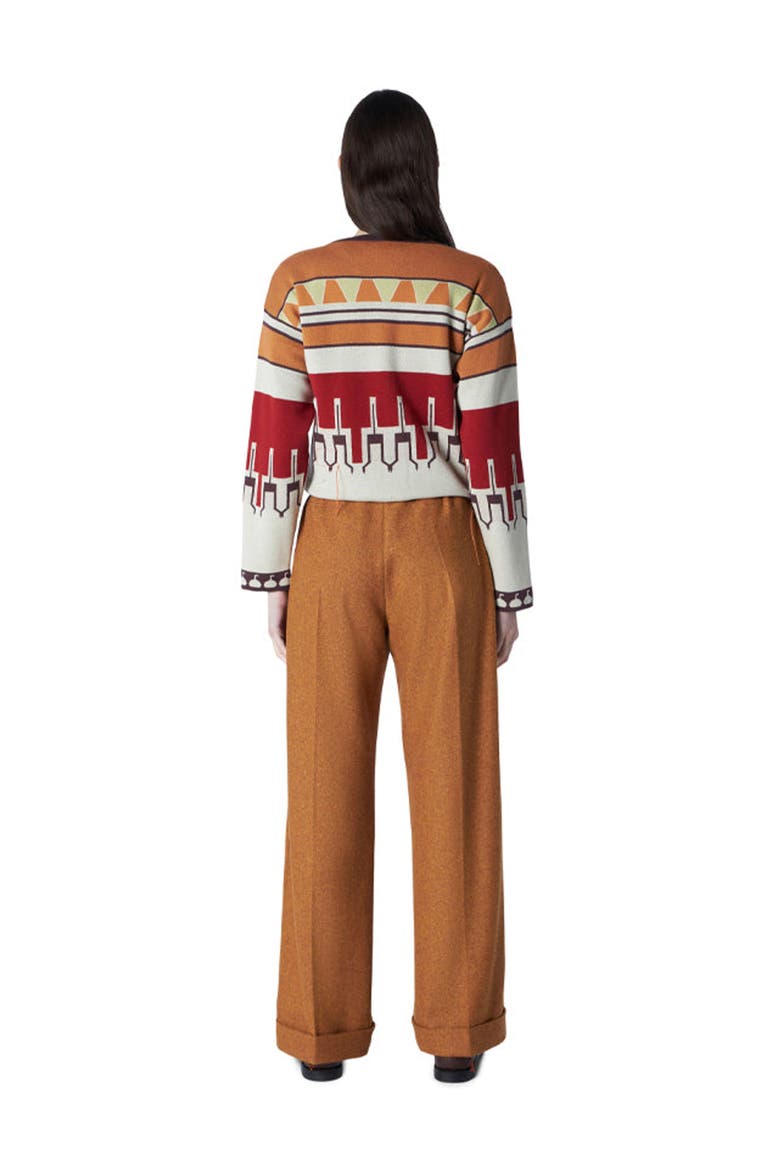 Pattern Cardigan, Alternate, color, Multicolor