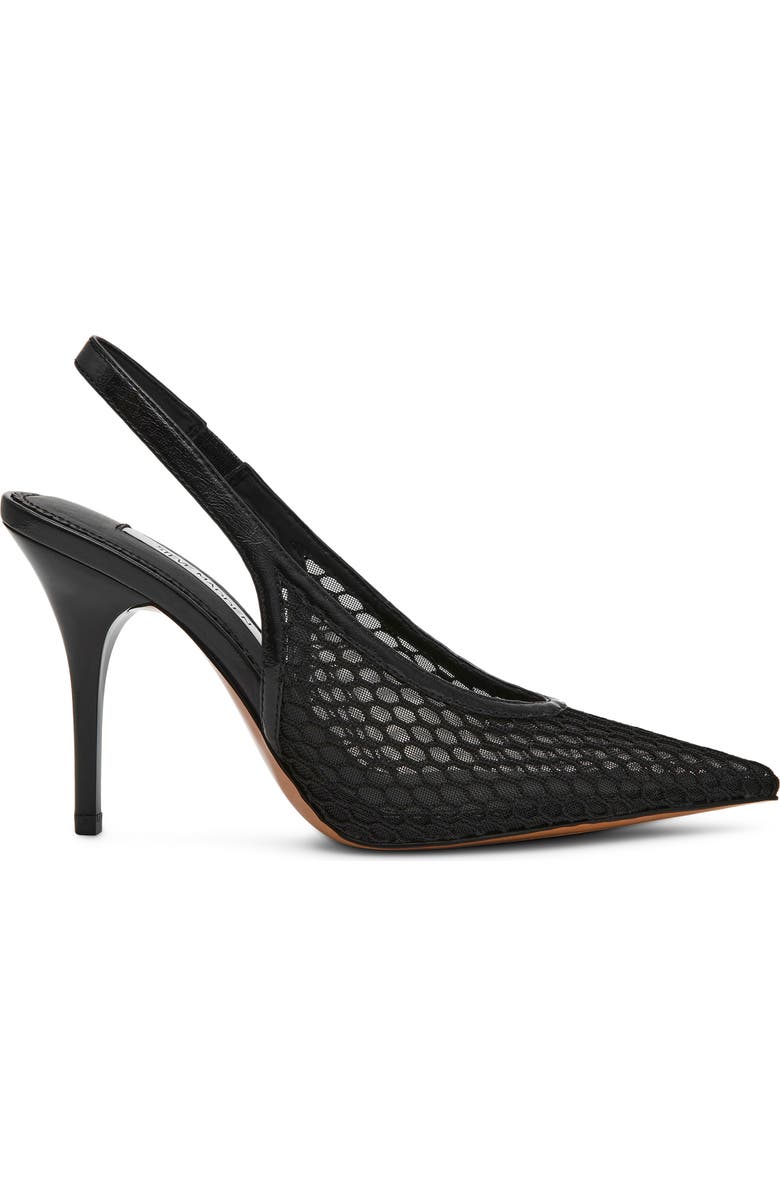 Steve Madden Andromeda Slingback Sandal, Alternate, color, Black Mesh