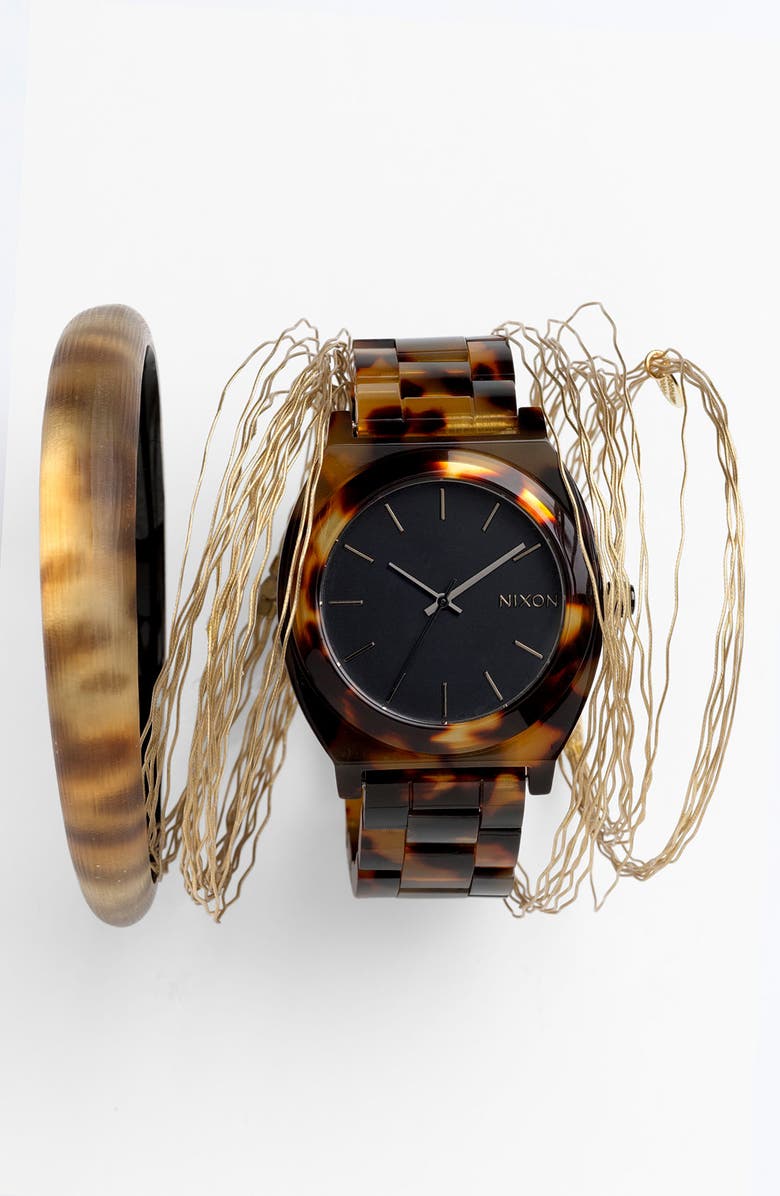 Nixon 'The Time Teller' Watch, 37mm, Main, color, 