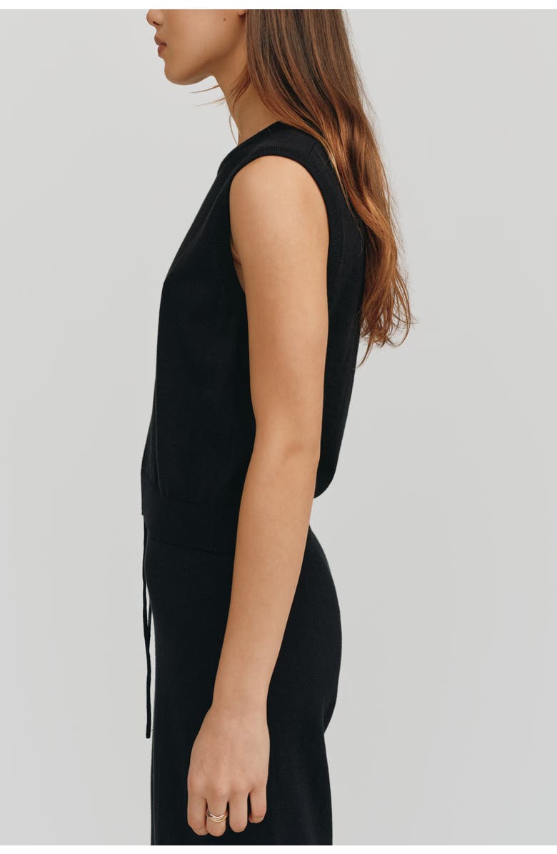 Kathryn McCarron Luna Shell, Alternate, color, Black