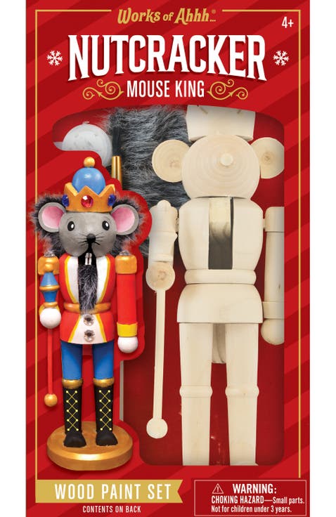 Nutcracker Mouse King Wood Paint Kit