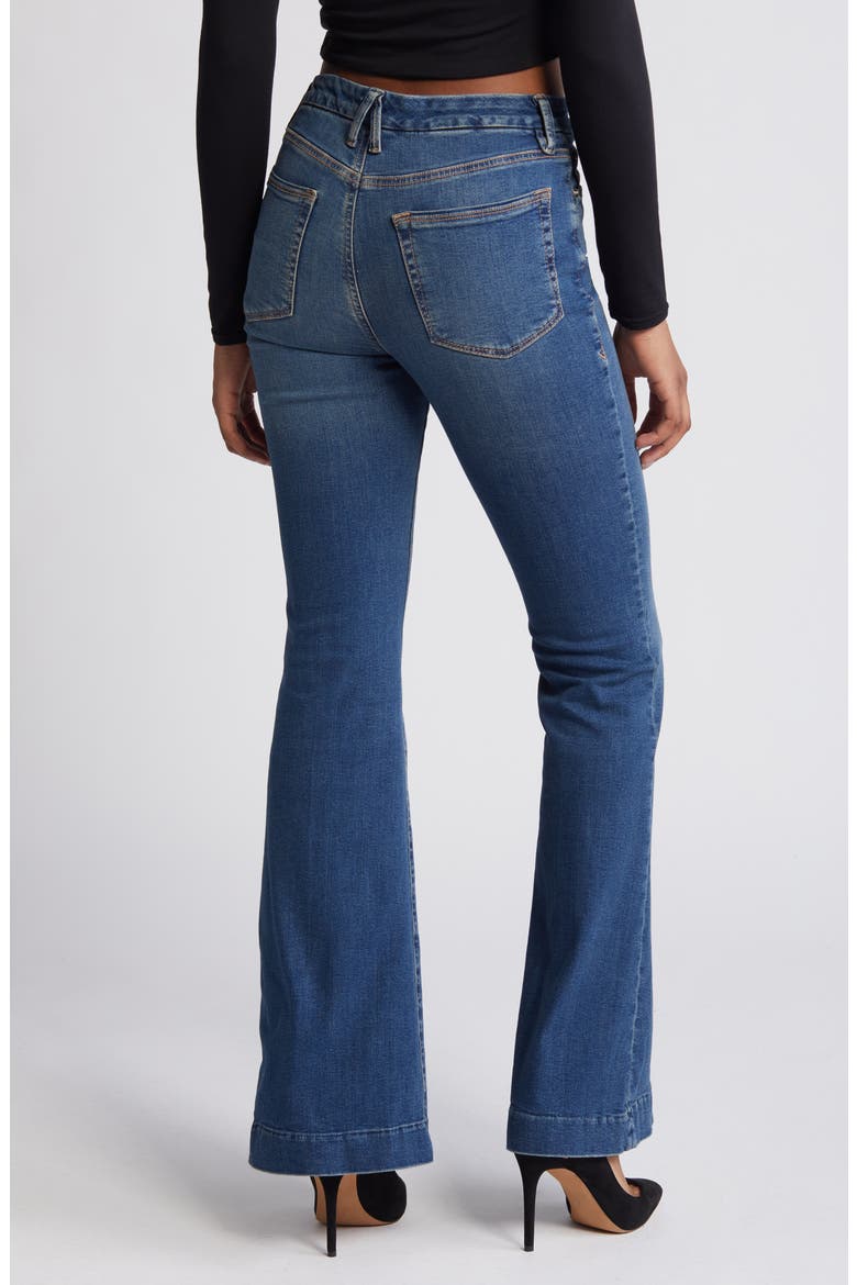 Good Legs Flare Jeans, Alternate, color, BLUE004