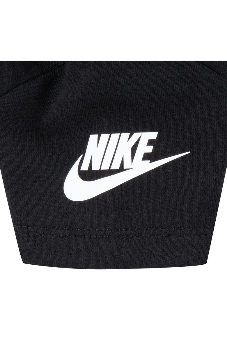 Nike Hooded Romper, Alternate, color, 023Black
