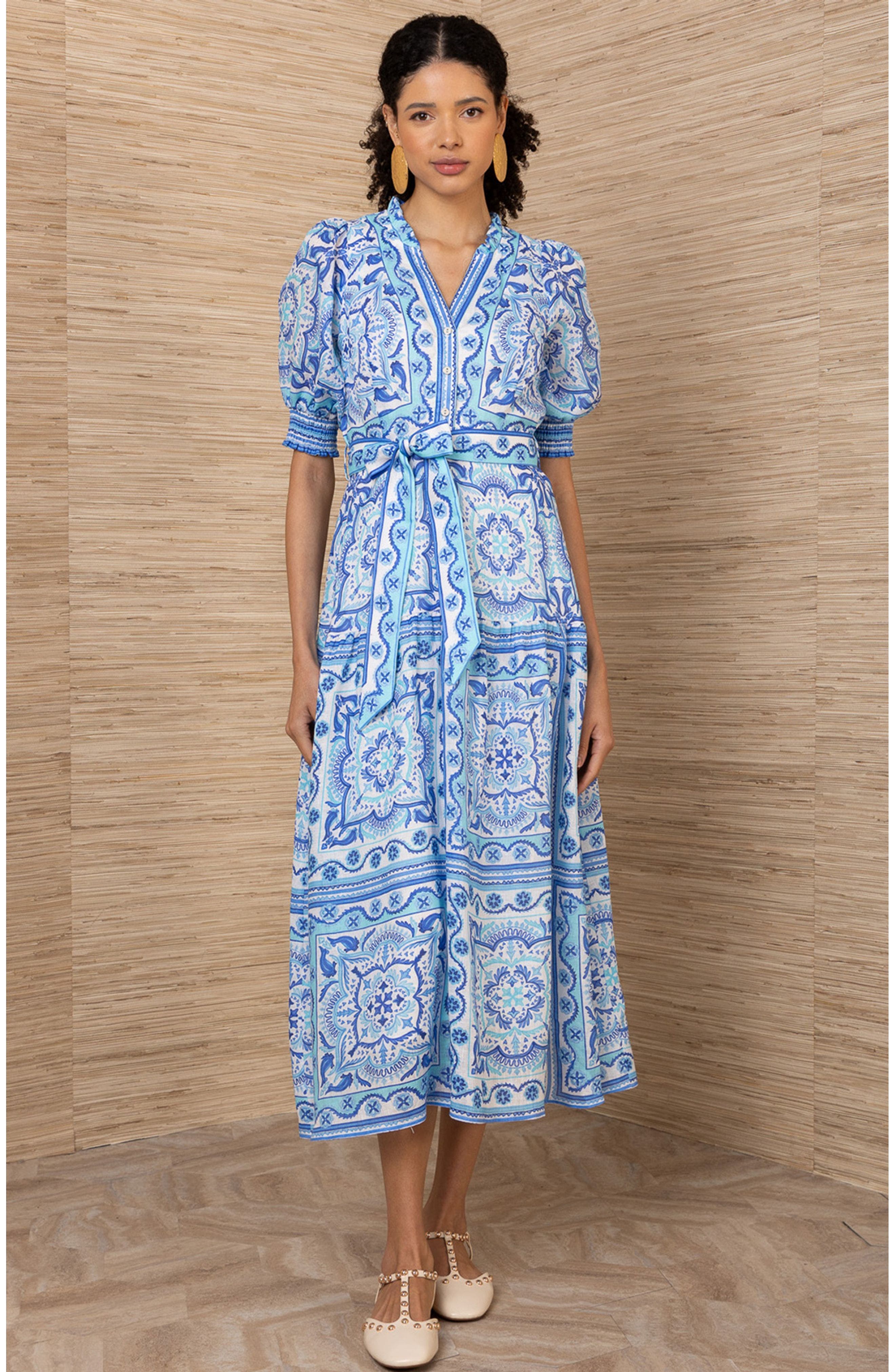 Bess Linen Dress
