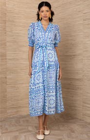 Hale Bob Bess Linen Dress