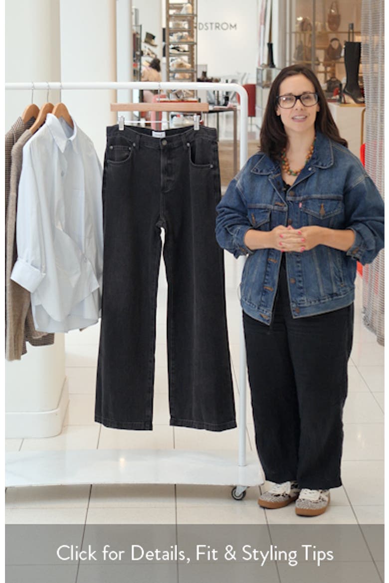 Jadyn High Waist Wide Leg Jeans video