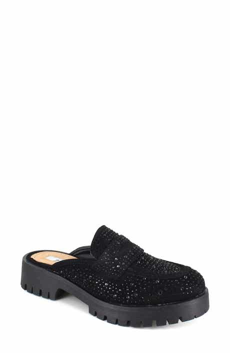 ZIGI Sachi Rhinestone Embellished Lug Sole Clog